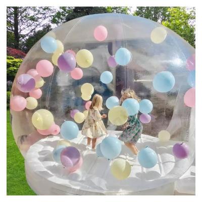 China Outdoor Entertainment Customized Bubble Inflatable Balloon House for Party Glamping for sale