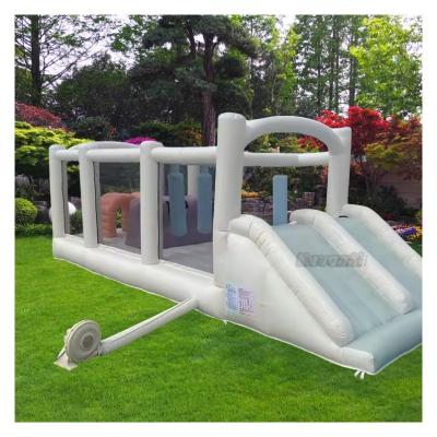 China Commercial Grade PVC Inflatable Obstacle Course Game for Party Age Range 5-7 Years for sale