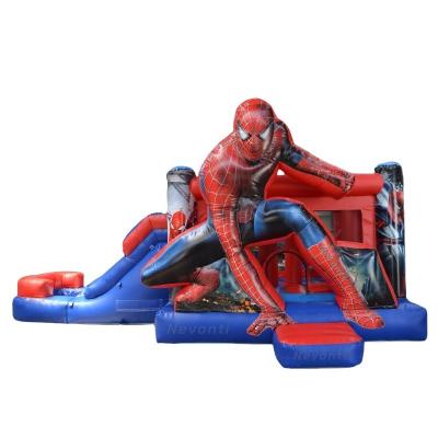 China Toddler Bounce House with Slide PVC Material 1HP-2HP Blower Included Commercial Grade for sale