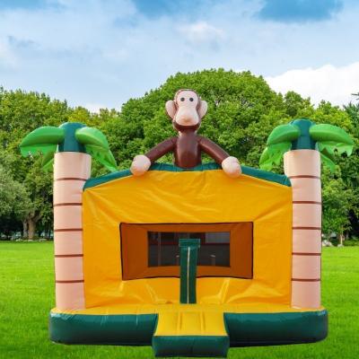 China Unisex 2024 Inflatable Castle Child Moonwalk Bounce House Obstacle Course Jumping for sale