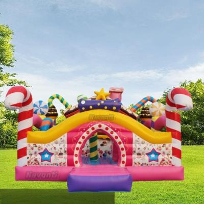 China Gender-Neutral Inflatable Castle Frozen Water Slide Bounce House for Inflatable Jumpers for sale