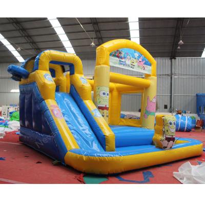 China Commercial Water Slide Inflatable Castle for Kids Age Range 5 to 7 Years for sale