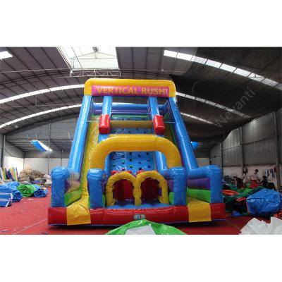 China Castillo Inflable Casa de Salto Torre de Escalada para Niños Divertido y de color personalizado en venta