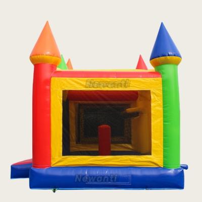 China 2024 Latest Models Rainbow Castle Inflatable Big Bounce House with Large Size PVC for sale