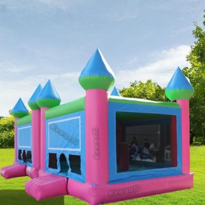 China Customized Color Flower Bounce House PVC Material Best Product of 2024 for sale