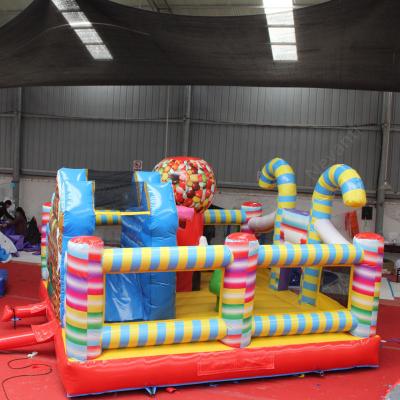 China Custom Logo Printed Commercial Bounce Playhouse Giant Inflatable Castle Games for Kids for sale