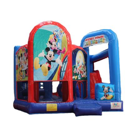 China Unisex Castle Bouncy Castles Inflatables with 13x13 Pastel Bounce House Castle for sale