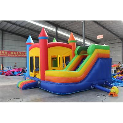 China Age Range 8 to 13 Years Customized Color Inflatable Jumps Combo Bouncy Castle Bounce House for sale