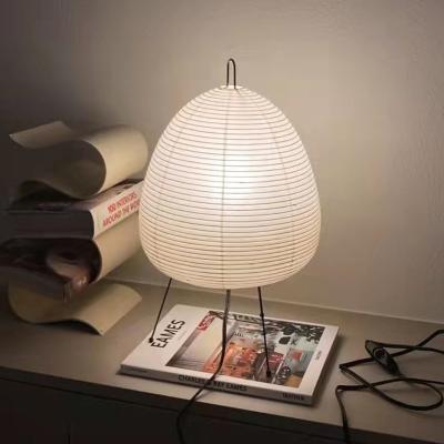 China 2022 Asian factory wholesale trend Japanese akari paper table lamps package small for bedroom home living room for sale