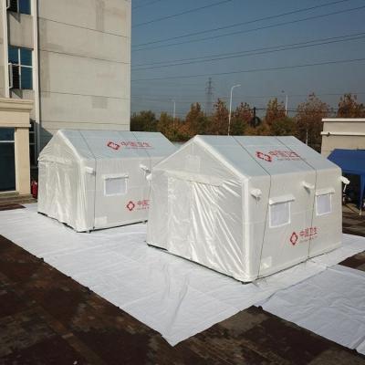 China Water Proof / Sun Proof Waterproof Emergency Field Hospital Medical Inflatable Relief Tents For Disaster for sale