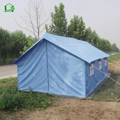 China Large Cheap Concise Tent Disaster / Army Style Emergency Shelter Waterproof Relief Tent for sale