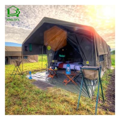 China 2021 new design luxury safari desert hotel resort house UV-resistant outdoor waterproof glamping tents for sale