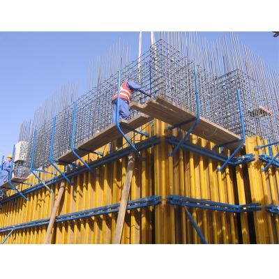 China Easy Install Unique Design Wall Formwork Link Rod Concrete Formwork For Wall Construction for sale