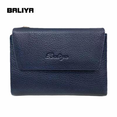 China RFID BALIYA Hot Selling Fashion Women Wallets Shortly Design Wallet Female Beef Leather Pocket Purse Leather Wallet for sale