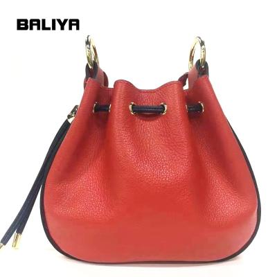 China BALIYA Fashion Minimalist Drawstring Bags Women Luxury Handbags For Ladies for sale