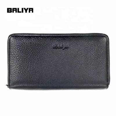 China Big Capacity BALIYA Genuine Vintage Men's Handbag Clutch Korea Clutch Bag For Men for sale