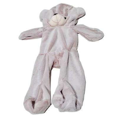 China Factory Supply New Shape Bear Doll Animal Blanket Stuffed Animal Super Clean Easy Safe and Cozy and Lovely Toy Blanket for sale