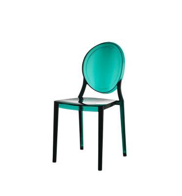 China Splash Coloured Acrylic Chairs Comfortable Acrylic Kitchen Chairs for sale