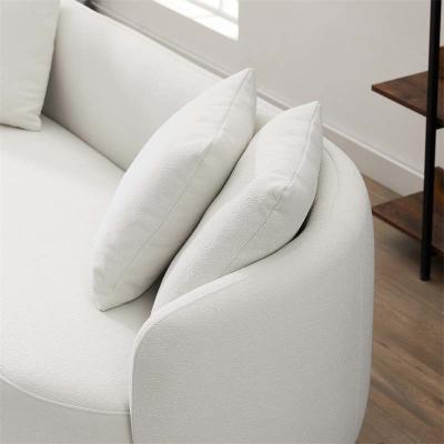 Chine Sofa en tissu rembourrée pour ménage moderne de différentes couleurs à vendre