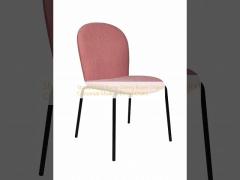 Sturdy Metal Frame Dining Room Chairs Customize Modern Dining Chairs