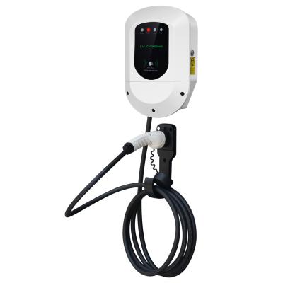 China Electric Car Charging Station Electric Pile 11KW Portable Charging Type - 2 Charging Station Wall Mounted DC EV Charger for sale