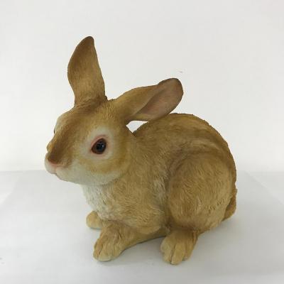 China China Lovely Wholesale Polyresin Indoor And Garden Rabbit Crafts for sale