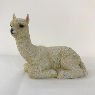 China China Polyresin Decorative Alpaca Sculpture, High Quality Alpaca Sculpture for sale