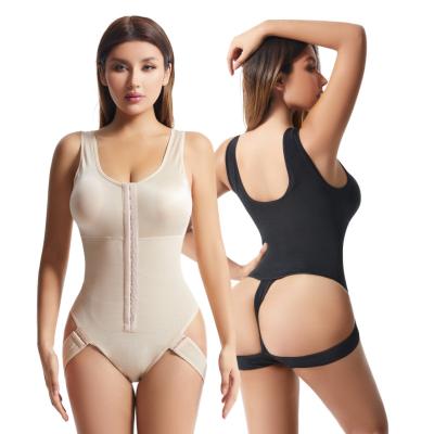 China Antibacterial Colombian HOT SALE Fajas Body Shaper Bra Backless Tummy Control Bodysuit Row Hooks Thong Enhancer Butt Lifter Shapewear for sale