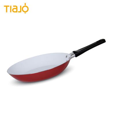 China Sustainable Hot Sale 24cm Ceramic Frying Pan For Promotion Use for sale