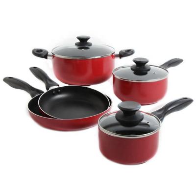 China Sustainable Hot Selling Cookware Set Non Stick Pots And Pans for sale