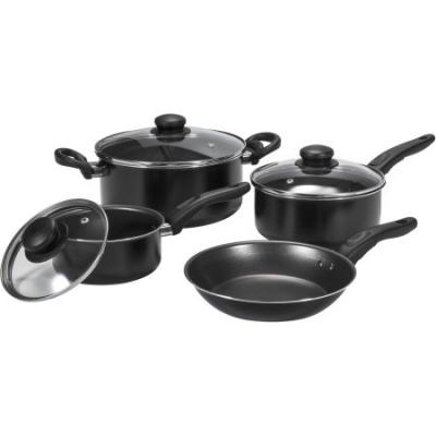 China Viable popular factory direct supply 7pcs cookware and sauce set sauce pan pot set for sale