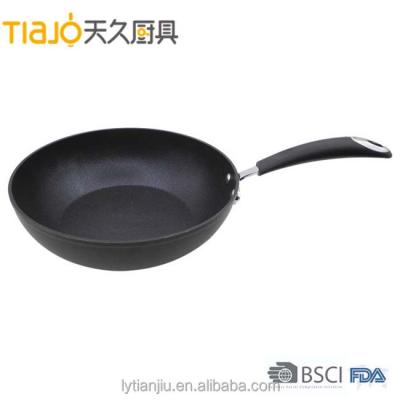 China Viable forged aluminum wok for sale