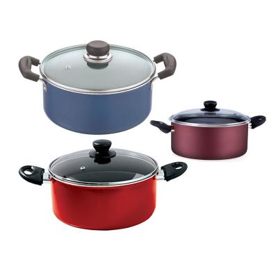 China China Sustainable Cookware Manufacturer Nonstick Aluminum Cookware Set for sale