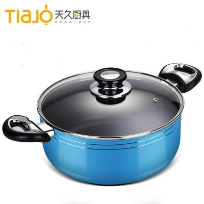 China 2021 viable hot sale high quality promotional kitchen cookware bule saute pan for sale