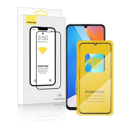 China Mobile Phone Anti-fingerprint Screen Protector For Honor Play 30 plus 9H Full HD Glue Clear Tempered Glass Phone Screen Protectors for sale