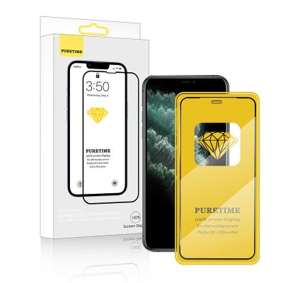 China For iphone 11 Pro Max Screen Protector For iPhone 11 Pro Manufacturer Wholesale 9H Hardness HD Tempered Glass Phone Screen Protectors for sale