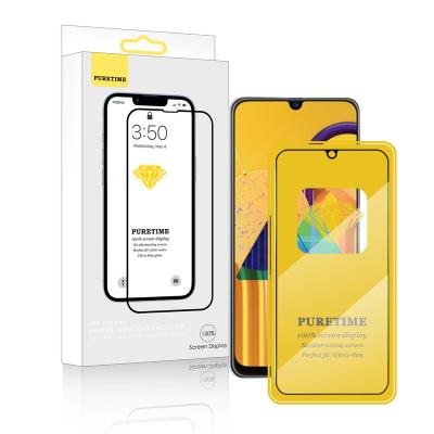 China For Galaxy M22 Bubble Free Anti-oil Screen Protector For Samsung M30s Full HD 9H Clear Tempered Glass Phone Screen Protectors Wholesale for sale