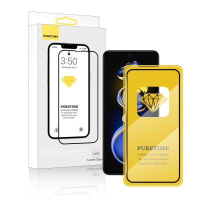 China For Redmi Note 11T 5G PURETIME Redmi Tempered Glass Screen Protector for Note11pro for sale