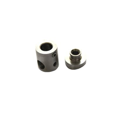 China Ultrasonic Sale Customized Spec Stainless Steel Flat Head Barrel Threaded Sleeve Nut Fastener Piece. for sale