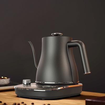 China 360 Degree Rotation New Design Low Hand Drip Gooseneck Household Portable Coffee Kettle for sale