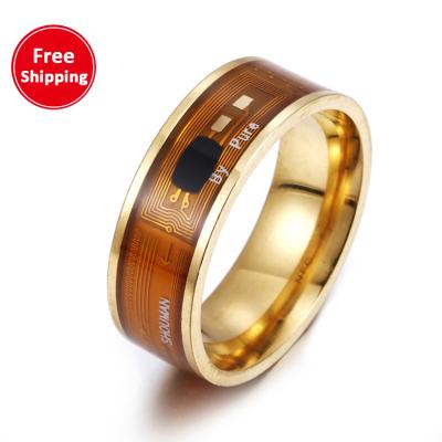 China Wholesale NTAG213 Smart Wearable Chip NFC Smart Device Phone Jewelry Ring For iPhone XLIA-86 for sale