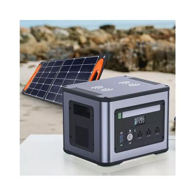 China Quick Charge Support home eco flow new energy camping outdoor 220v 2400w 3000w 3kw portable power banks station with solar panels for sale