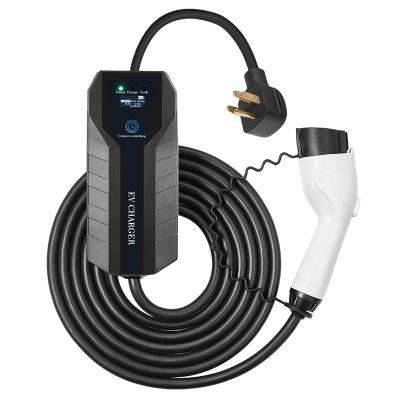 China electric vehicle fast charging cable type 2 220 volt level2 ev charger 32A Portable Ev Charger - B04 for sale