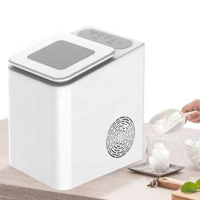 China Popular RV 80W UV Panel Water Tank 1.4L Counter Top Ice Maker Touch Control Machine for sale