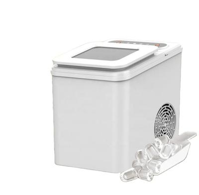 China RV Ice Maker Machine For Countertop 26Lbs/24H Self-Cleaning Portable Ice Maker 9 Cubes Ready In 6-8 Minutes Compact Ice for sale