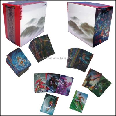 China Paper Custom Design Memory Card Game Cards Paper Poker Collect Game Cards for sale