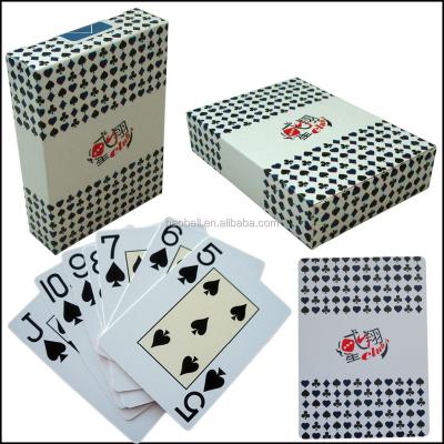 China Personalized Plastic PVC Poker Playing Cards With Matte Finished On The Surface for sale