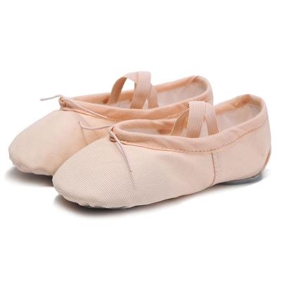 China Ballet Shoes Thick Colored Performance Canvas Ballet Shoes Natural Dance Shoes For Ballet for sale