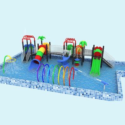 China Slide Amusement Kids Water Park Plastic Tube Slides Outdoor Playground Pool Water Games Play Equipment For Kids for sale