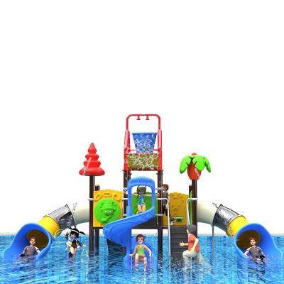 China Slide Summer Vacation Swimming Pool Water Slide Outdoor Playground Set For Water Park Water Slide for sale